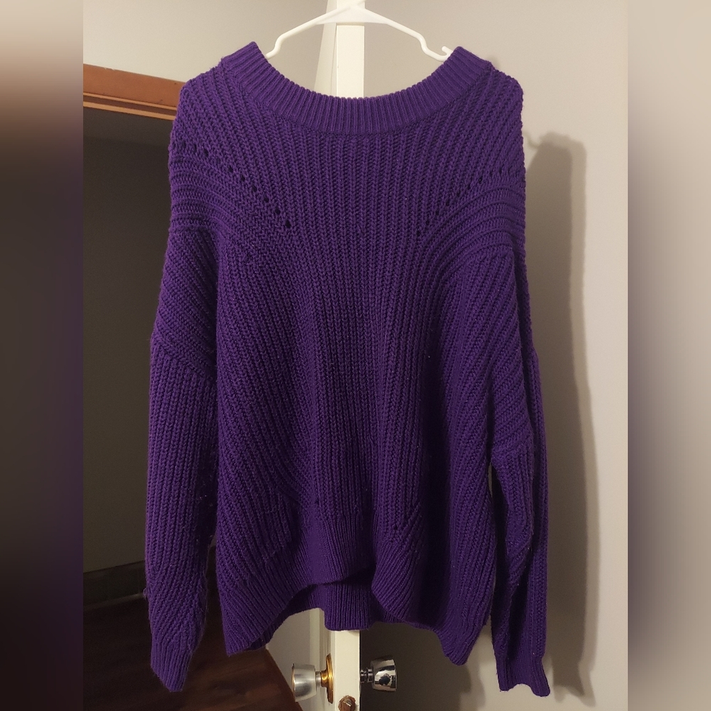 Purple Sweater